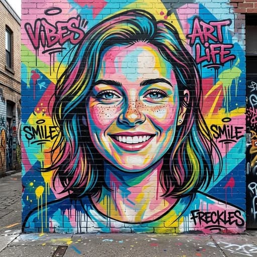 Graffiti AI photo filter