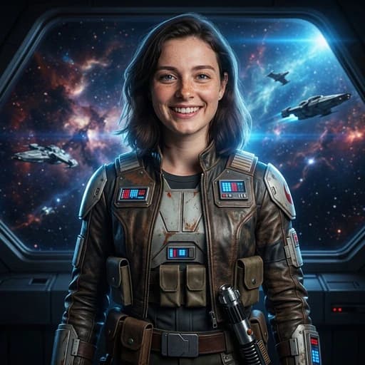 Star Wars AI photo filter